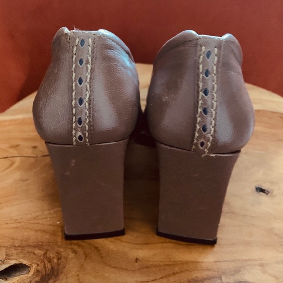 Vintage- women’s high heel leather shoes (Size 35) - Picture 4 of 4